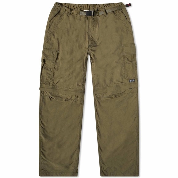 Men's Gramicci Convertible Micro Ripstop Pants - Army Green
